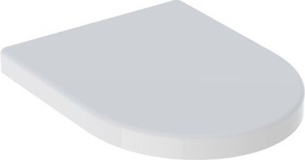 Geberit Renova Plan WC-Sitz, weiß Befestigung von unten Produktbild 