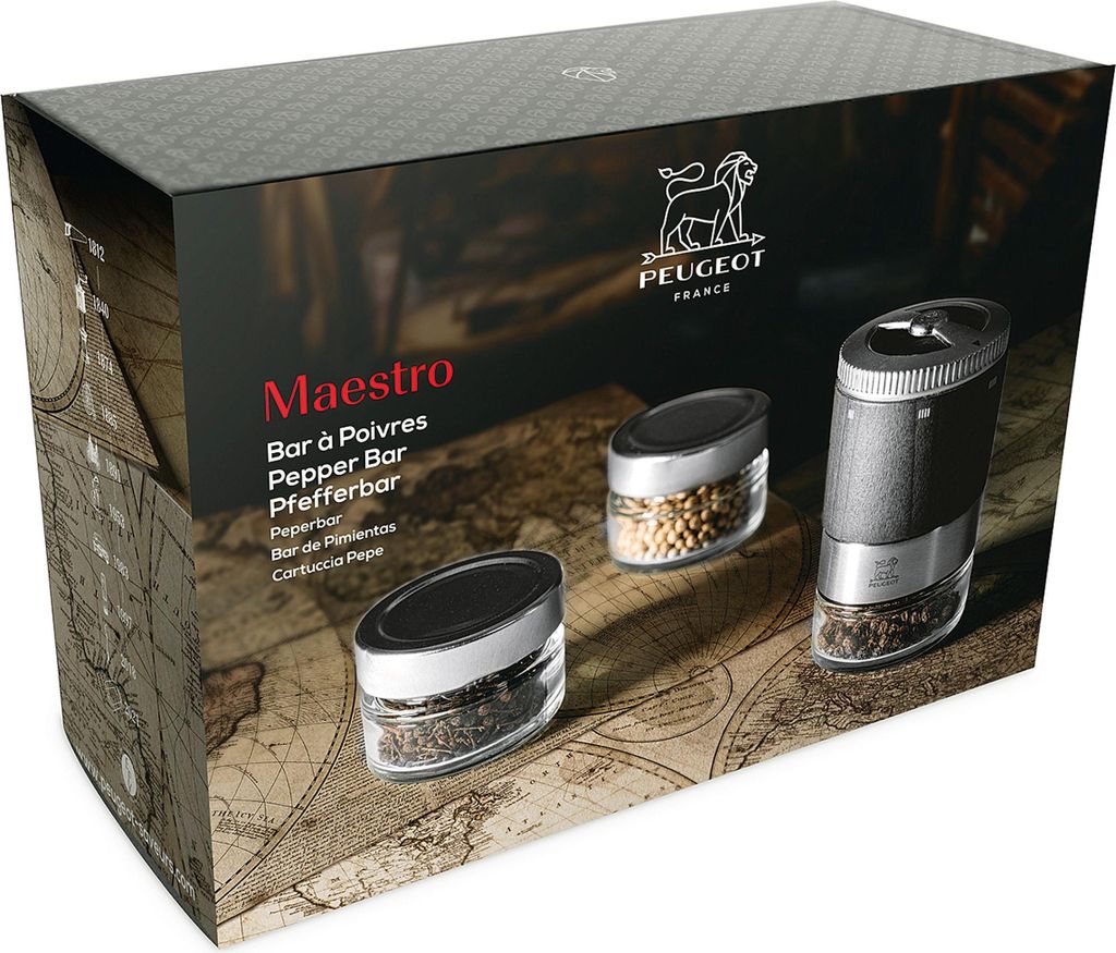 Peugeot MAESTRO uSelect set regalo per barrette di pepe, Immagine del prodotto 