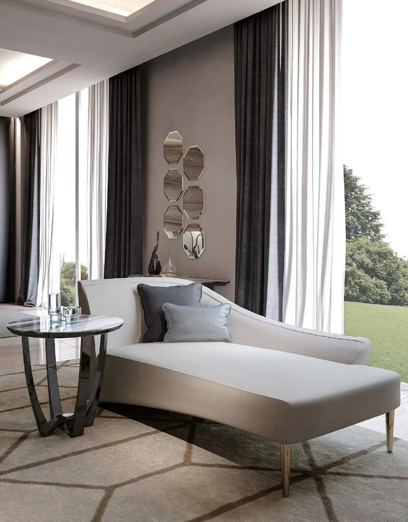 Sofa Chaiselounge Set Wohnzimmer Möbel Design Sofas Couchen Bizzotto Couchtisch