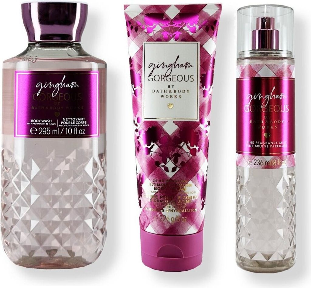 Bath & Body Works Set von GINGHAM GORGEOUS 3 Stk