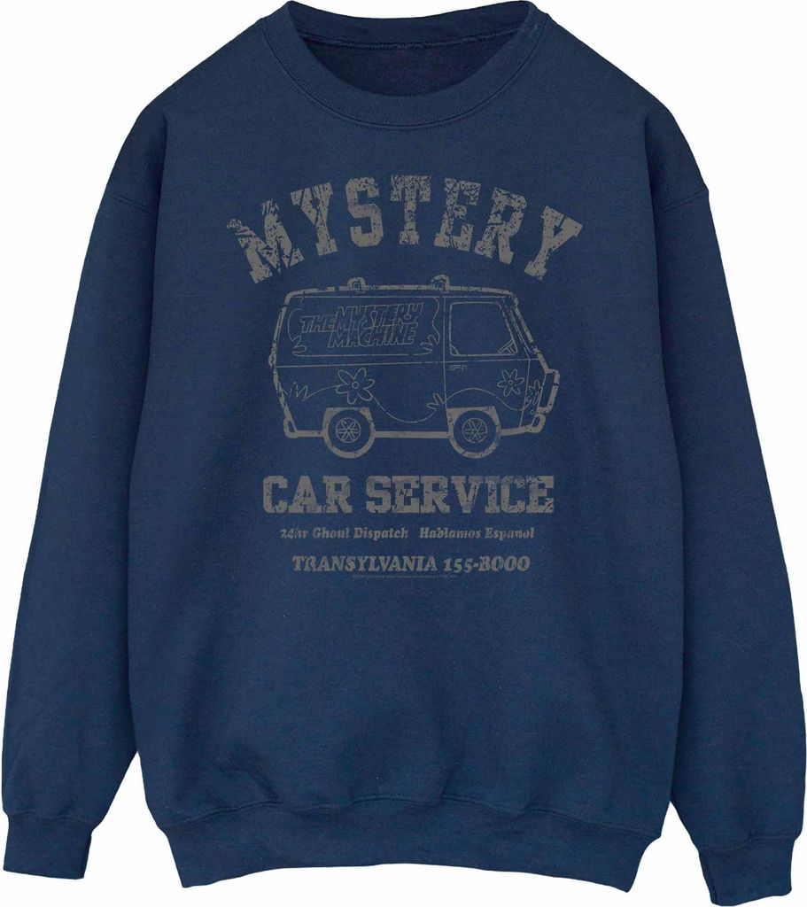 Scooby Doo - Sweatshirt für Damen BI2185 (XL) (Marineblau)