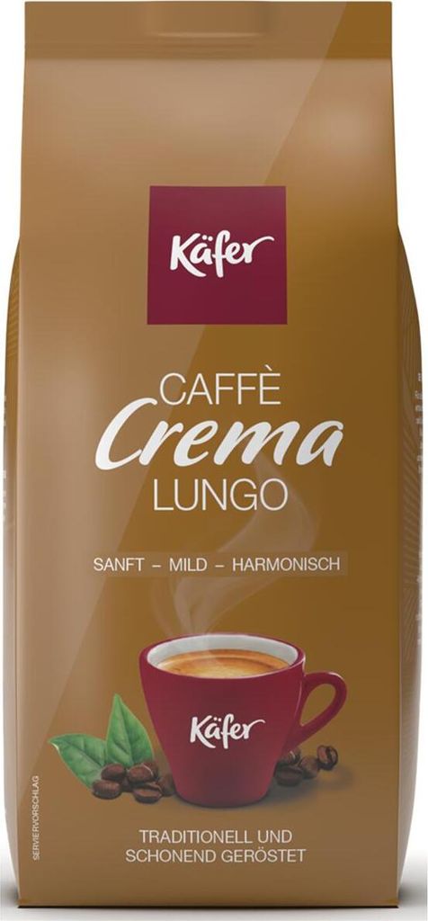 Käfer CAFFÈ CREMA lungo zrnková káva Arabica a Robusta Obrázek produktu 