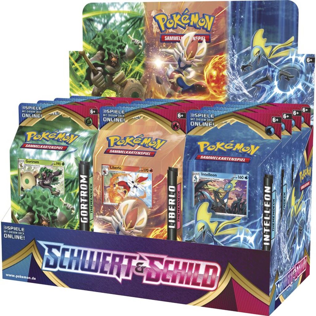 Pokemon Sword & Shield: Rillaboom Theme Deck German Produktbild 