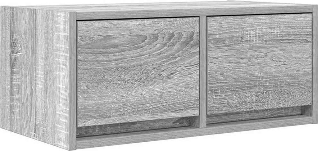 "im Sonderangebot"TV-Schrank, Fernsehtisch - CLORIS - Grau Sonoma 60x31x25,5cm Holzwerkstoff - TV-Schränke DEMöbel822704