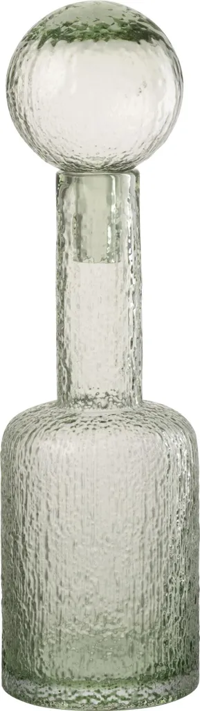Bouteille décorative relief verre J-Line pour sublimer vos étagères