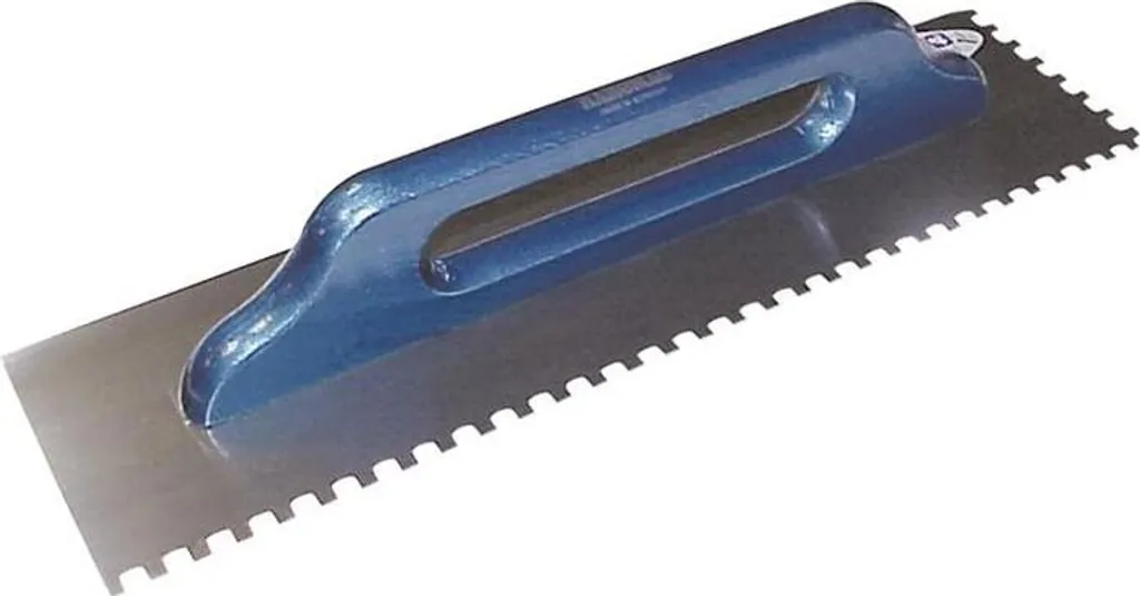 Truelle suisse pour carrelage grand format 500 mm et denture 10x10 mm