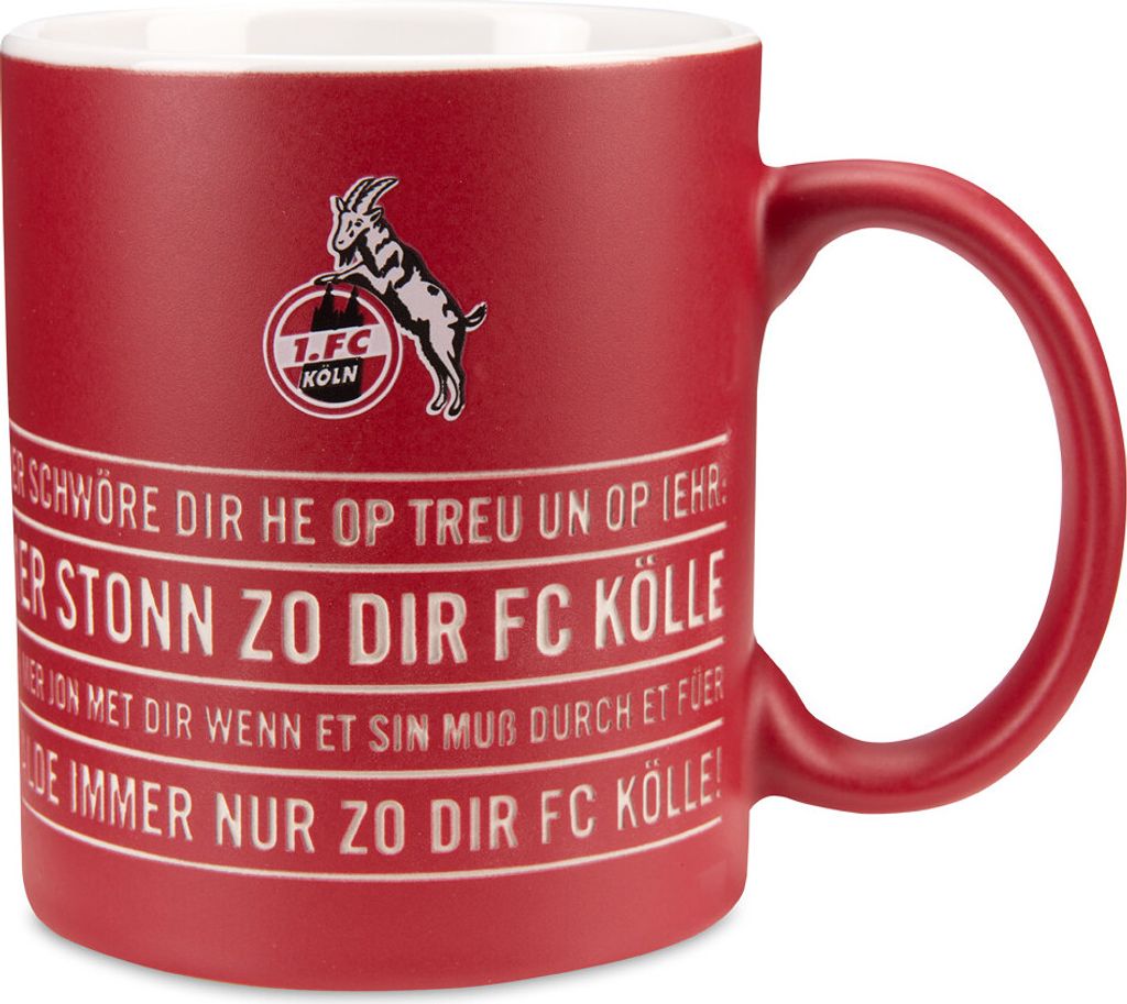 1. FC Köln Tasse 'Hymne' 0,3 Liter Produktbild 2