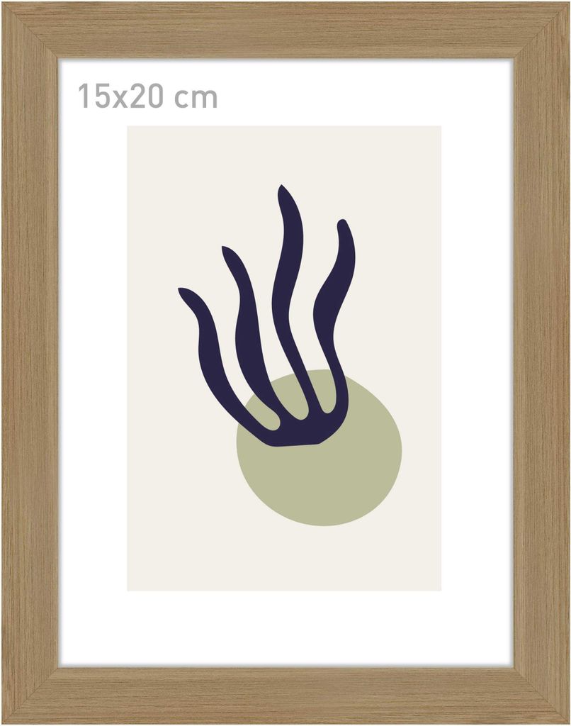 accent by nielsen Holz Bilderrahmen Velino, Eiche, 15 x 20 Produktbild 