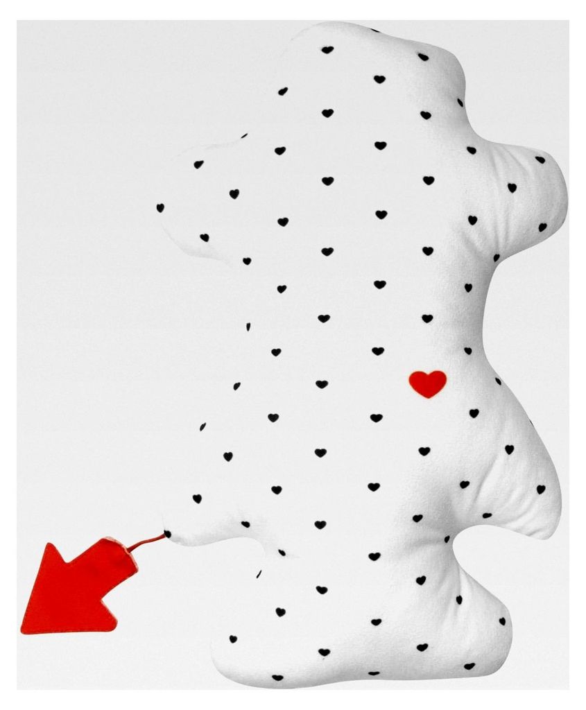Plüschkissen Motiv 'Schaf' | Zierkissen, Figurenkissen, 100% Polyester | Geschenk, Dekoartikel