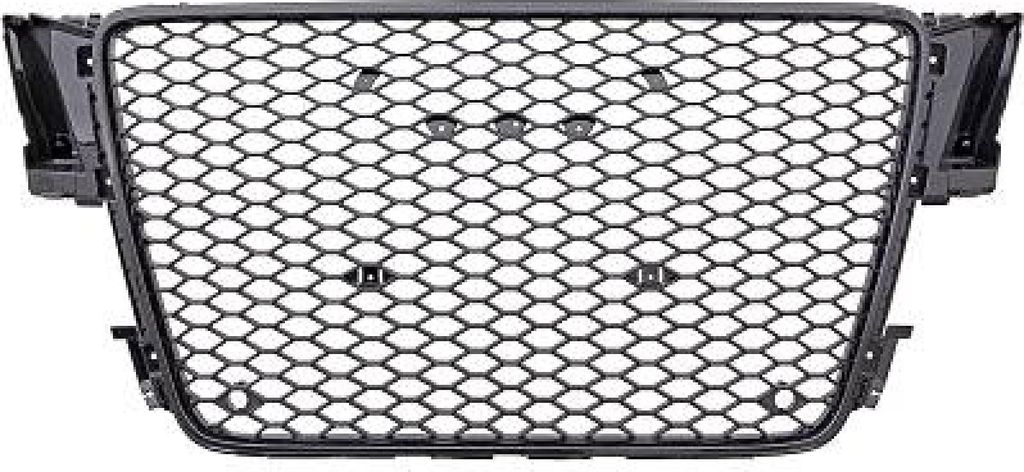 DIEDERICHS 1045140 Kühlergrill Frontgrill für AUDI A5 Sportback (8TA) Schwarz Glänzend