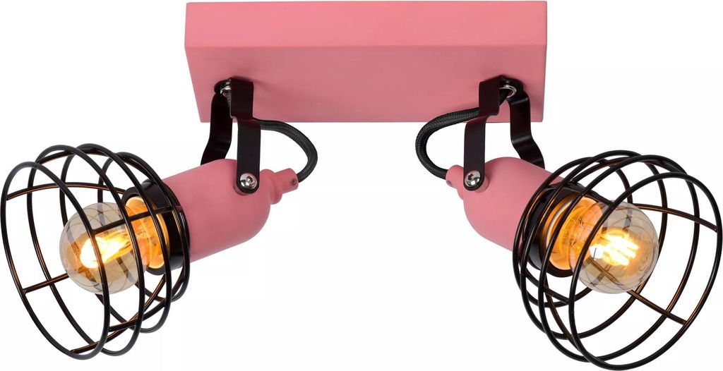Kinder Deckenstrahler Rosa flexibel 24,5 cm E27 Produktbild 