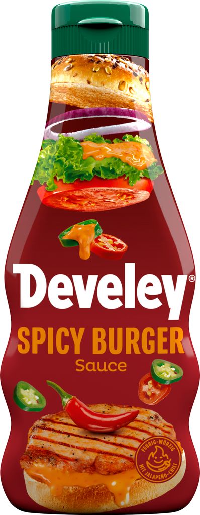 Develey Pikantní omáčka na hamburgery 250ml Obrázek produktu 