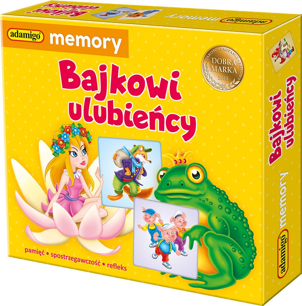ADAMIGO Märchenfavoriten Memory-Spiel Adamigo 07356