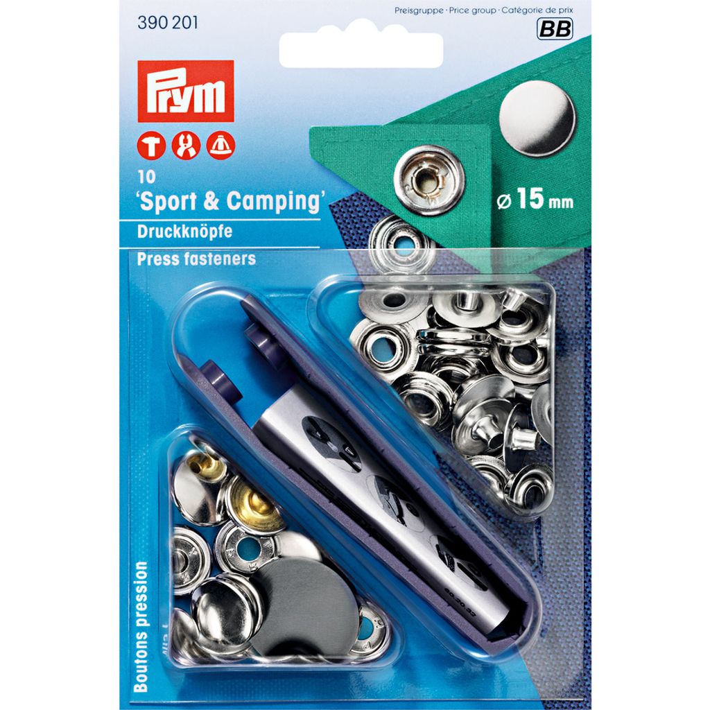 PRYM Fasteners Sport & Camping 15mm Doplnok k Bimini, Obrázok produktu 