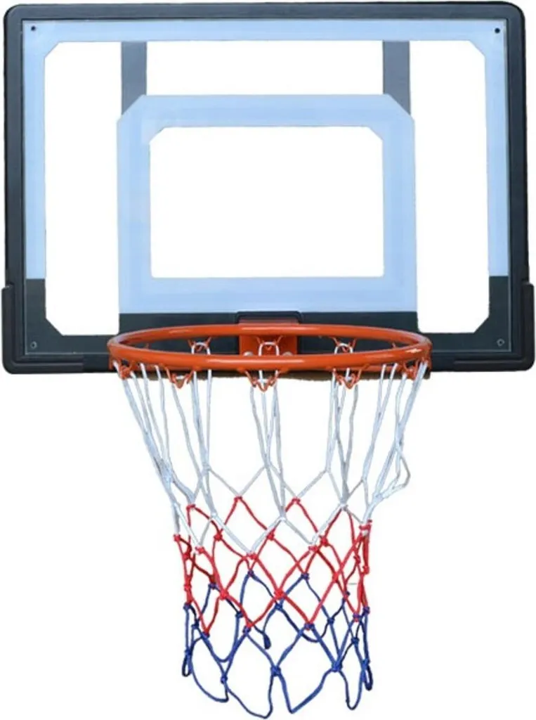 Panier de basket HURAGAN stable et durable 82X58CM avec rebord fixe