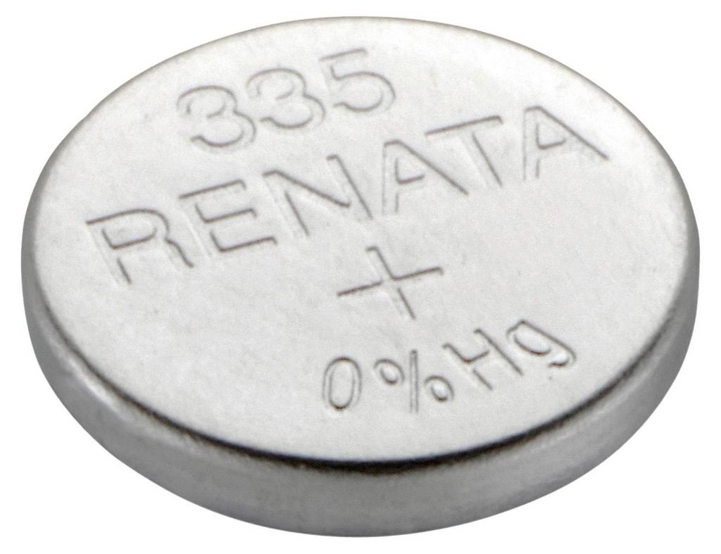 RENATA Knopfzelle 335, 6mAh, Silberoxid