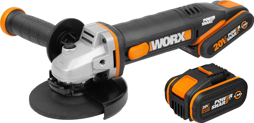 Mini ponceuse sans fil 125mm 20V 2Ah+4Ah WORX WX803 Image du produit 