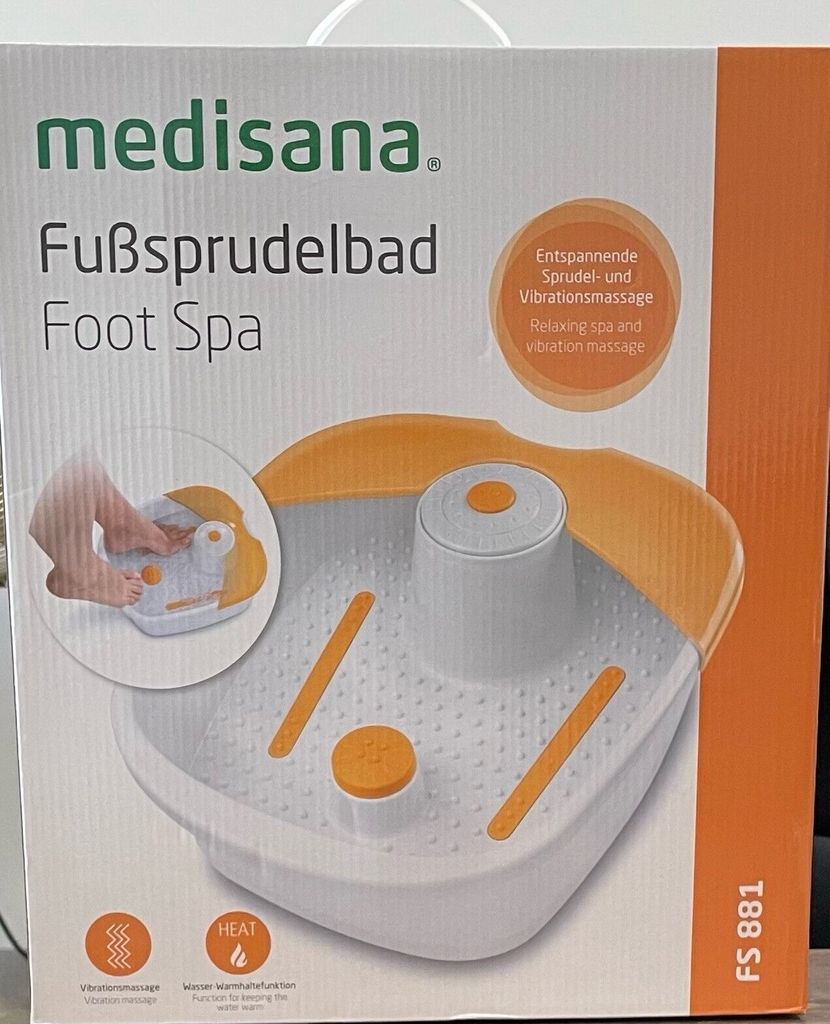 Medisana Fußsprudelbad FS 881 Produktbild 