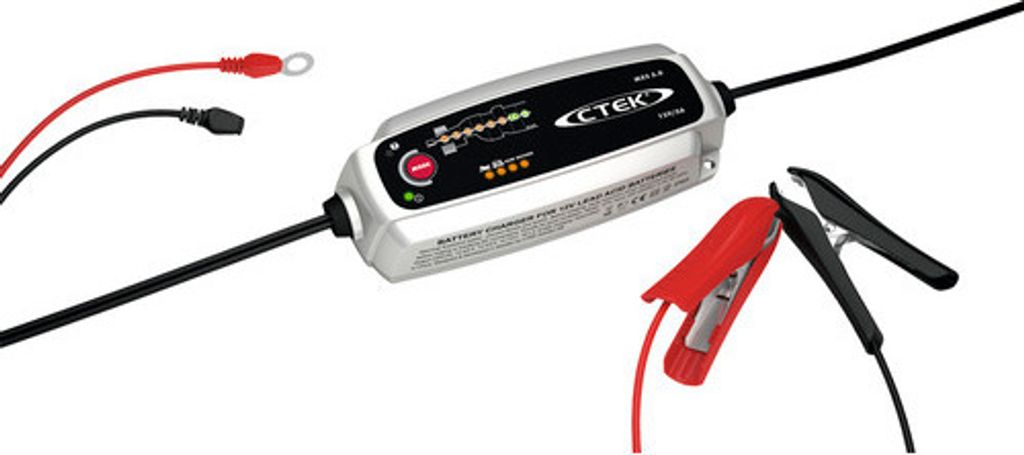CTEK MXS 5.0, ładowarka akumulatorów 5A 1,2-110 Ah Zdjęcie produktu 11