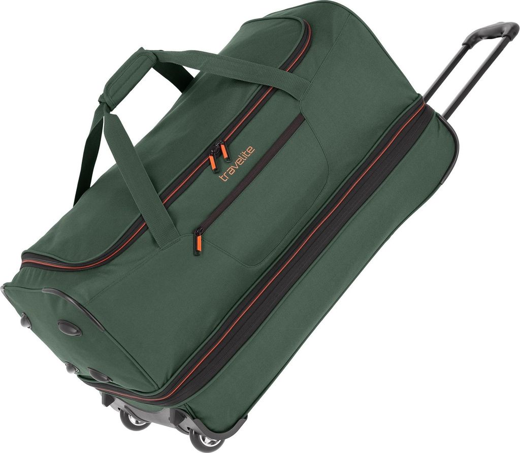 Travelite BASICS Rollenreisetasche, 70cm, Dunkelgrün, 98 Produktbild 