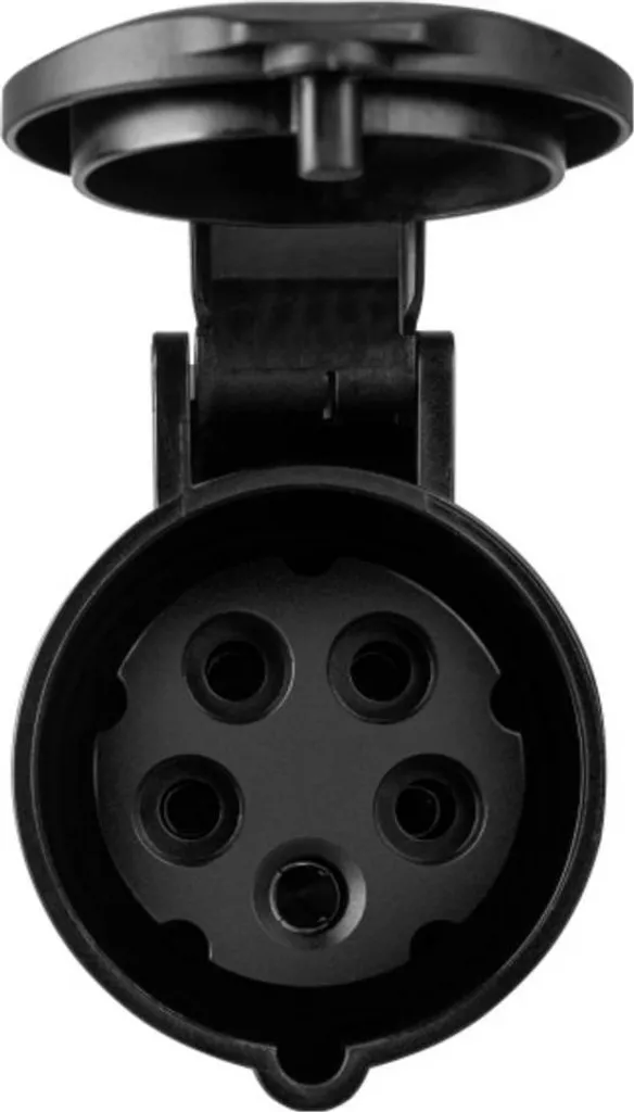 Adaptateur CEE 16A 400V vers 230V Schuko IP44 - Convertisseur Rouge