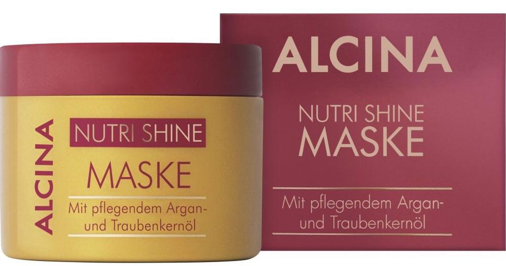 Alcina Nutri Shine Hair Mask vyživujúca maska pre Obrázok produktu 