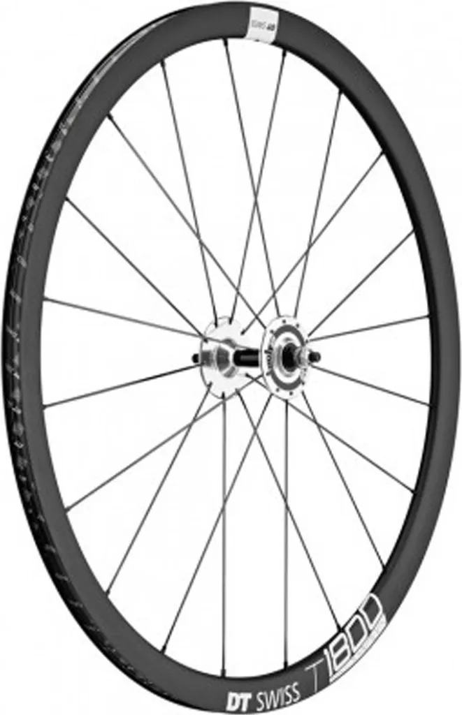 Roue Avant DT Swiss T 1800 Classic 32 Alu Noir 100mm Bolt-on Fixie