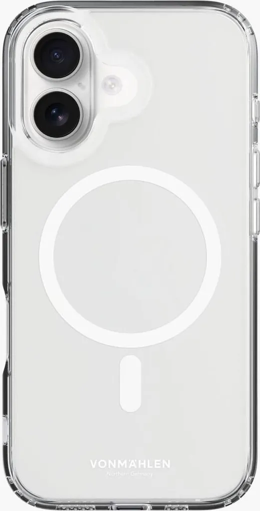 Protection iPhone 16 Plus Vonmählen transparente blanche usage quotidien