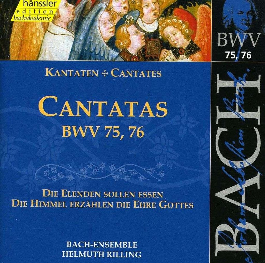 Bach-Collegium/Rilling: Kantaten BWV 75+76
