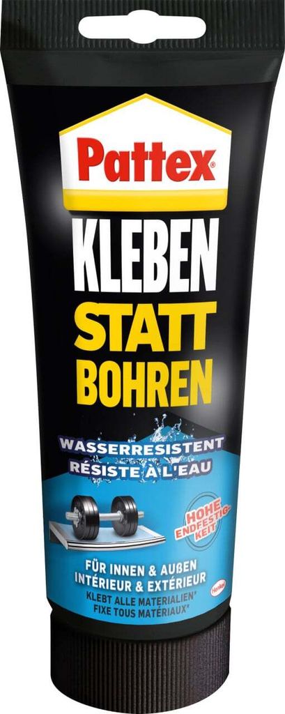 Pattex Montagekleber Kleben statt Bohren Wasserresistent Produktbild 