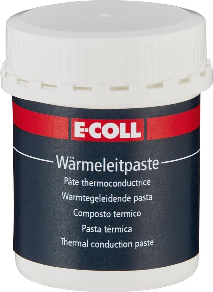 Wärmeleitpaste 150ml Dose, weiß E-COLL Produktbild 