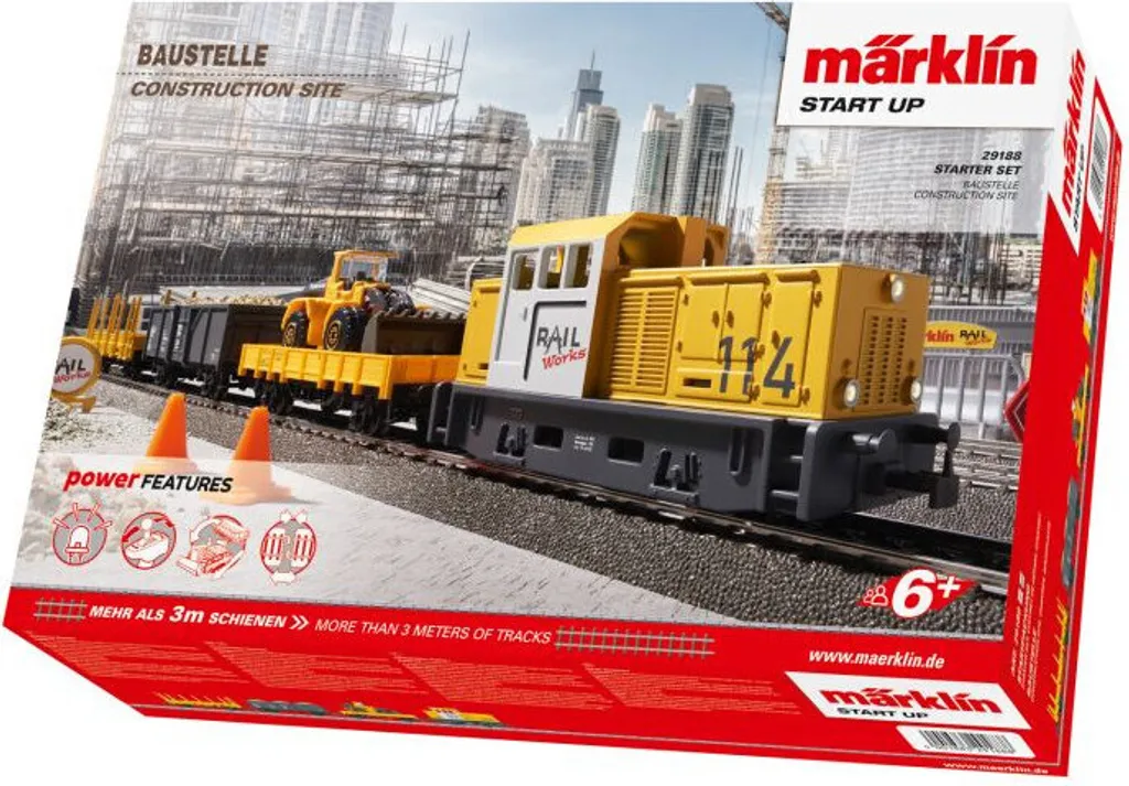 Coffret de départ chantier H0 idéal pour s'initier au modélisme ferroviaire