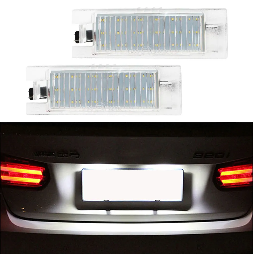 LED Targa Fiat Multipla Linea Tipo | Kit 2 Pezzi Canbus SMD No Error