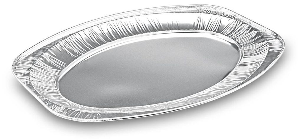 60x Alu-Catering-Platten Aluminium-Partyplatten Produktbild 