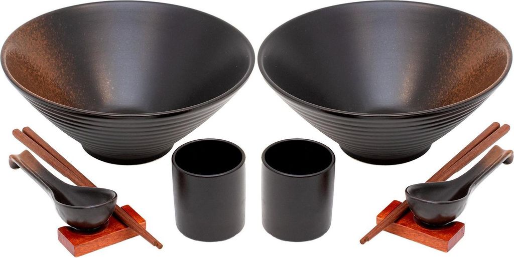 Fruttiera A 2 Livelli KOKUNKA – In Ceramica E Metallo, Design Elegante, Per Cucina E Occasioni Speciali (colore Marrone) - 4