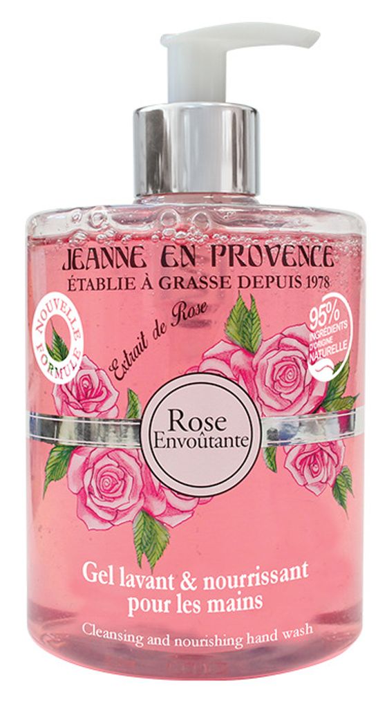 Jeanne en Provence Rose Hand Wash Gel 500ml