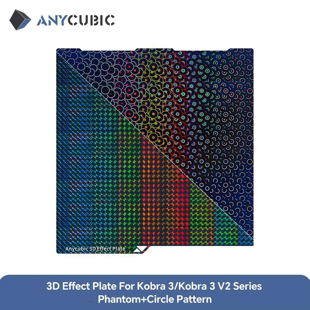 Magnetische PEI-Federstahlplatte - Druckplatte für Kobra 3 Max - Flexibel - FDM 3D-Drucker - Heizbett-Oberfläche - Grün