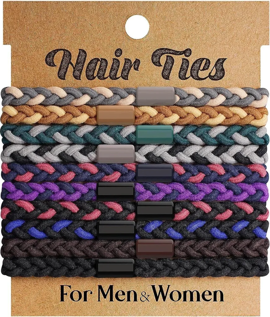 Élastiques Cheveux Homme Anti-Casse - Fixation Douce sans Tiraillement