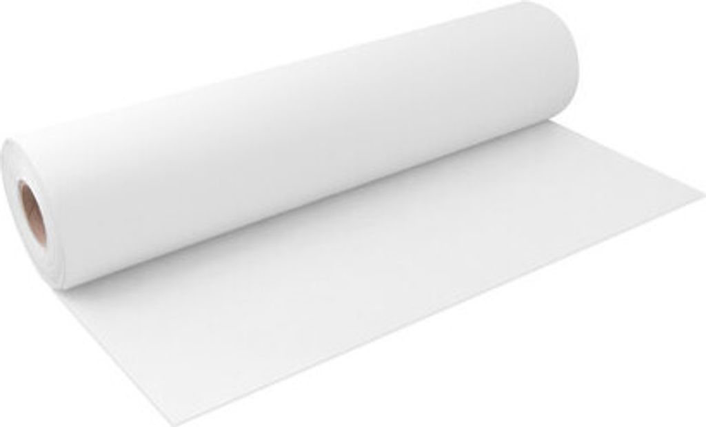 1x Backpapier auf Rolle weiß 57cm x 200m