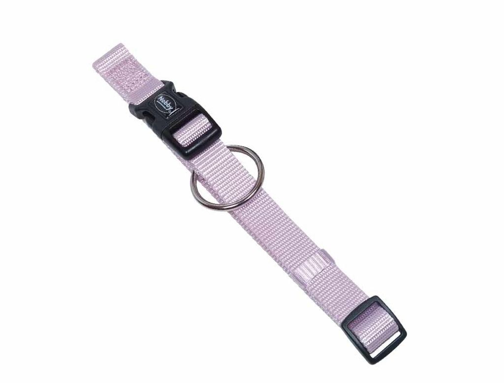 Nobby Halsband "Classic" flieder L: 30-45 cm; B: 15 mm
