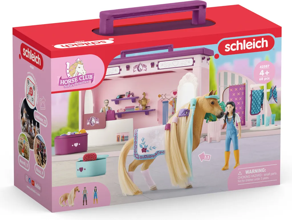 Schleich Boutique de Mode Mobile avec Crinières Interchangeables 42587 - 3