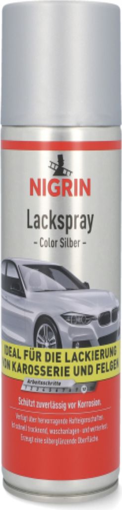 Farba w sprayu Puszka srebrna błyszcząca 400ml Zdjęcie produktu 
