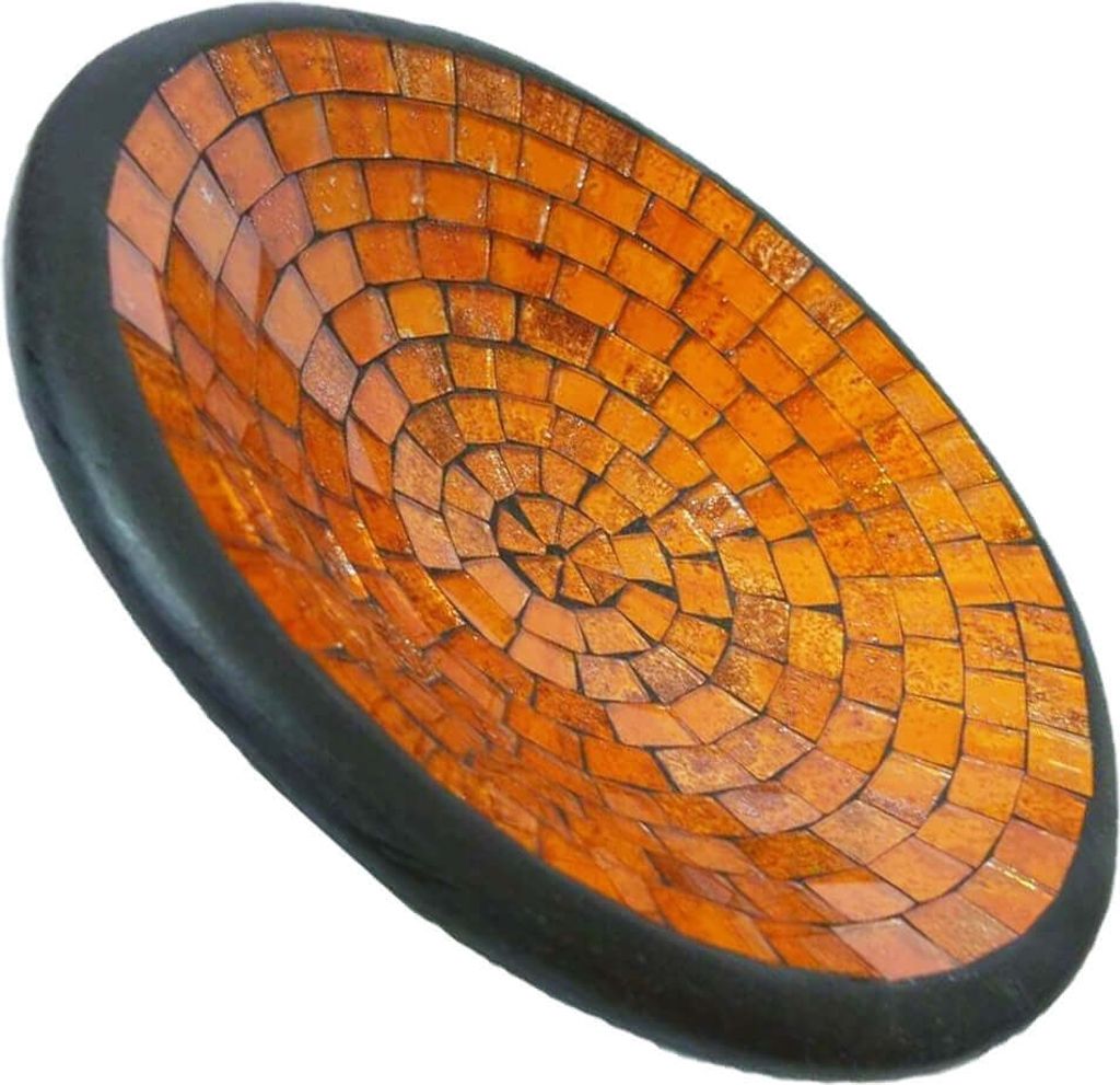 Bol en mosaïque Bol en argile Bol en verre Bol déco Image du produit 