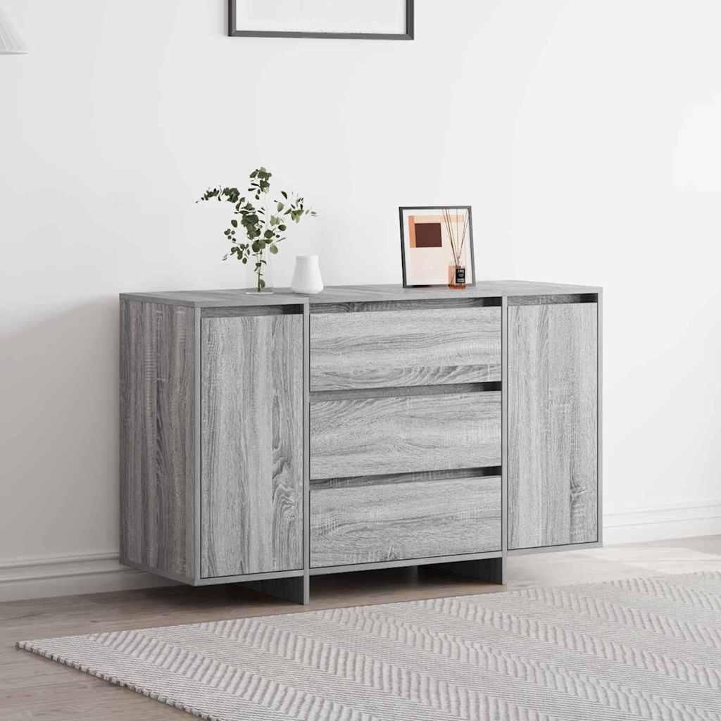 Maison Exclusive - Sideboard Graues Sonoma 120 x 41 x 75 cm Holzwerkstoff