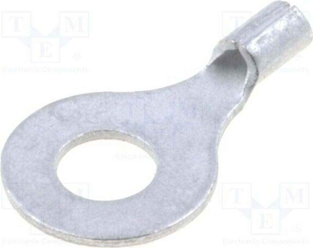 5x Ringkabelschuh verzinnt M5 0,5÷1mm2 unisoliert Kupfer 19323-0005 isoliert(nein