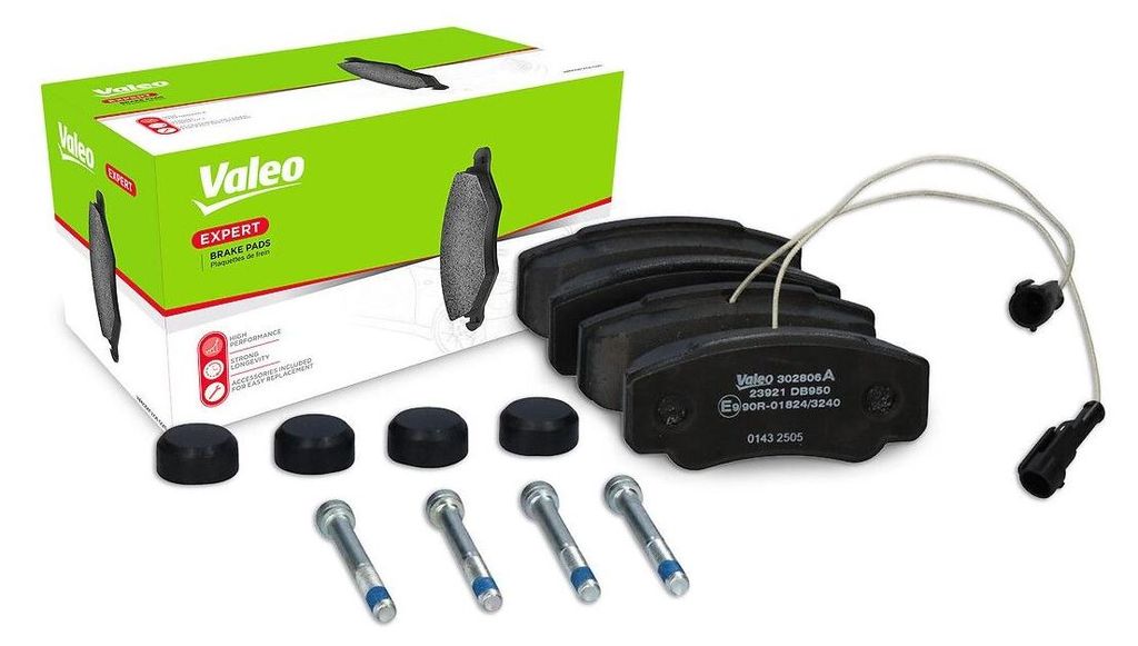 Bremsbelagsatz Scheiben hinten 20,3 mm VALEO für u.a. RENAULT TRUCKS