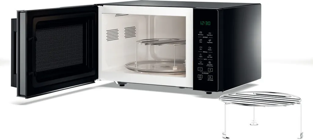 Micro-ondes Combiné Gril Whirlpool MWP253B - Idéal pour Repas Rapides