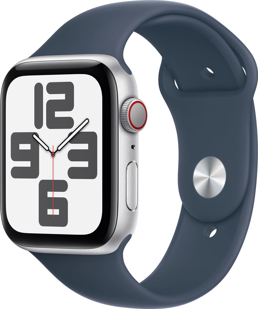 APPLE Watch SE GPS + Cellular 44mm Silver Aluminium Case Produktbild 2