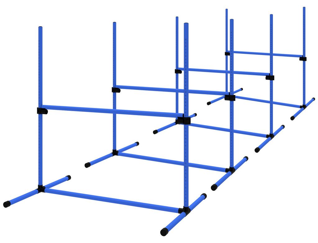 PawHut Agility Trainingsset met hindernissen en Productafbeelding 