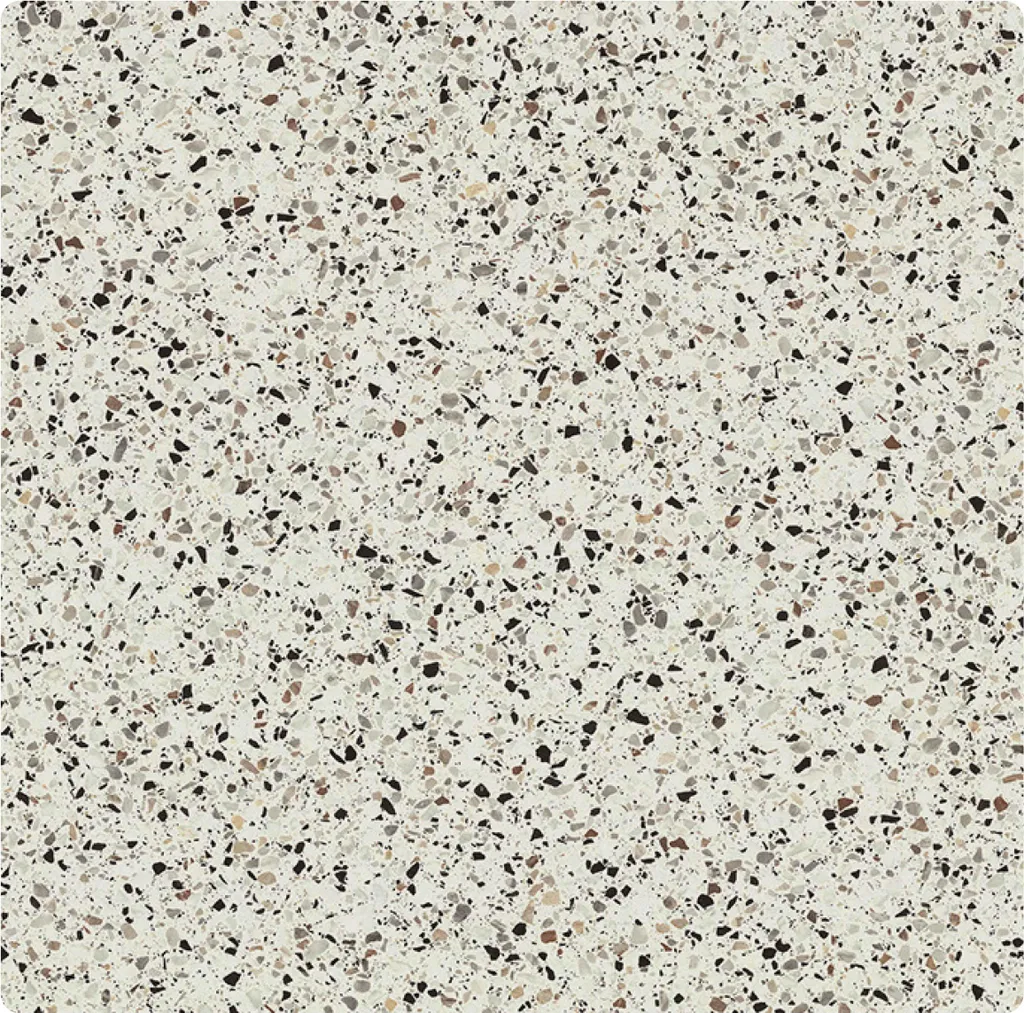 Petite Table de Bistrot Extérieure Rabattable en Terrazzo pour Balcon - 4